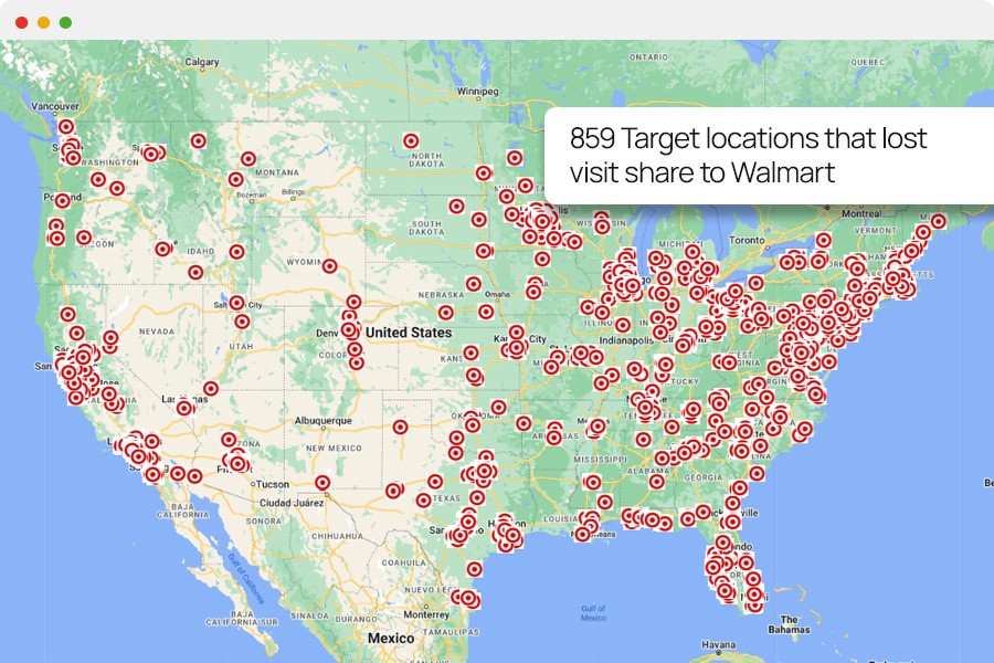 Target Map 4.33 x 6.5